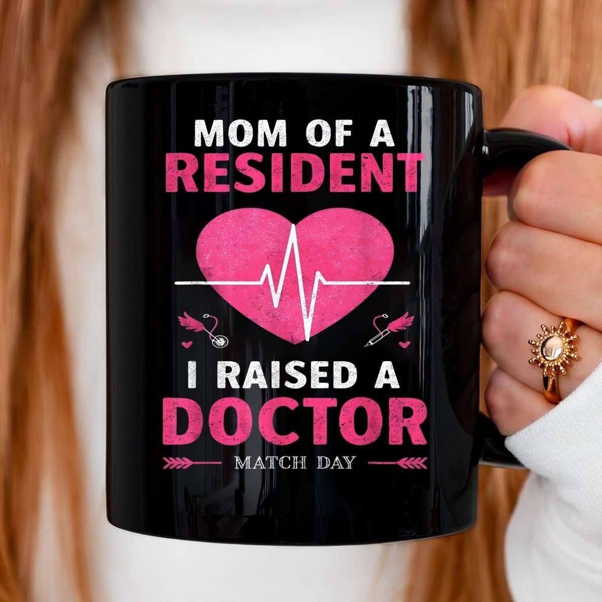 Mom of a Resident Residency Match Day Women Medical Student Mug