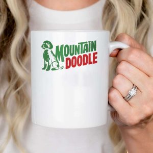 Mountain Doodle Dog Lovers Vintage Retro Outdoor Hiking Mug kdacda